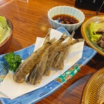 家康 - メヒカリ唐揚げ