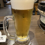bichoushichirinyakinikugyuukura - 生ビール