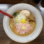 麺屋大河 - 味噌らーめん+味玉