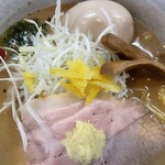 麺屋大河 - 味噌らーめん+味玉