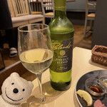 肉刺しと海鮮洋風酒場 よろづ屋 - メルシャン ブレンズ パーフェクト・ブレンド Mercian Wines Blends PERFECT BLEND White at Yorozuya, Chuo, Kofu！♪☆(*^o^*)