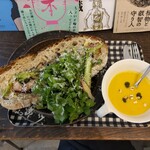 NICO PAIN - 開放式三明治午餐（薯條培根）