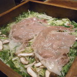 佐賀牛 季楽 銀座  - 蒸し上がりです。（after）