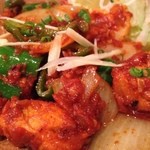 ナマステNIPPON - ポークチリ  角切りのお肉がゴロゴロたくさん入ってました！