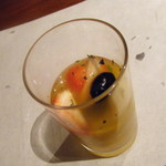 佐賀牛 季楽 銀座  - デザートです。