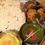 ナマステNIPPON - ベジタリアンセット。カッテージチーズ