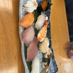 Sushi No Masudaya - 高い方のにぎり