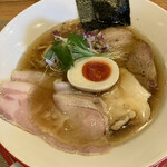 Mari iida - 特製白煮干醤油らーめん