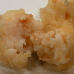 さ々木 - 海老団子オープン♪　小さく切った身とすり身で海老の食感を残す☆