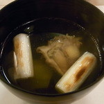 さ々木 - スッポン！！　焼いた白葱☆　むっちゃ美味しい☆☆