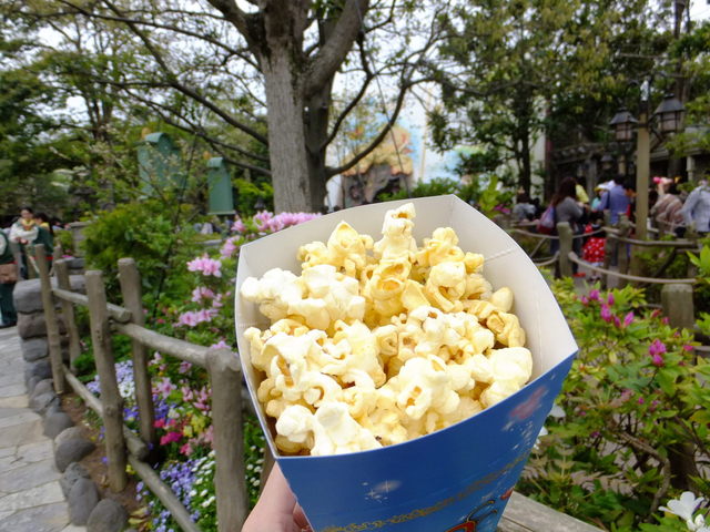 ポップコーンワゴン プーさんのハニーハント前 東京ディズニーランド