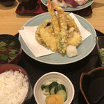 万平 - 天ぷら定食