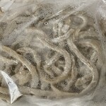 ラーメン もっけだの - 『冷凍汁なし』の麺