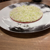 焼肉レストラン ROINS 久茂地国際通り店 - 綺麗に乗ったネギ