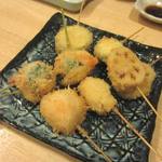 なな治 - 串揚げ七串￥１３５０