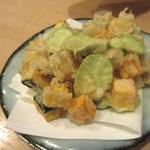 なな治 - 春野菜掻き揚げ￥７００