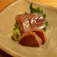 鮨 一二郎 - 鯵＆中トロ漬け