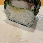 鮨 波づき - 焼き鯖棒鮨