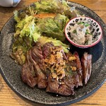 BAR つちのこ - ハラミステーキ