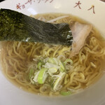 大八 - 醤油ラーメン　固麺