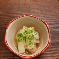 赤坂とゝや魚新 - 鶏団子と大根