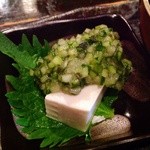 哲粋 - Ｈ25.04　お通し（ダシ豆腐）