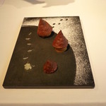 レフェルヴェソンス - スウィーティーとジャスミン香るショコラクリーム、クレープショコラのシャポー、ヨーグルトのソルベ