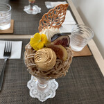 シエルブルー - モンブランパフェ