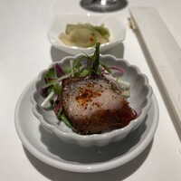 水綾閣 - 小鉢の焼豚