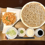 まんげつや - ・桜海老の天せいろ 1,450円/税込