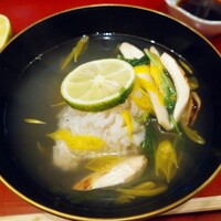 月波 - 鱧と松茸のお椀