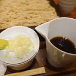 蕎麦五反 - そばつゆと薬味