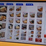 駅そば あじさい茶屋 中野5・6号店 - 2022.9 メニュー