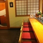 Chikarazushi - 清潔感のある店内です