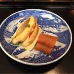 やさい料理 つむぎや - 焼き物 筍とにんじん