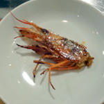 吉祥寺 じゅん粋 - 有頭海老刺しの頭を鉄板焼き！