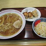 金華楼 - ラーメン三点セット