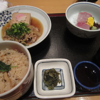 割烹 とよだ - 浅蜊ご飯セット￥１，５００