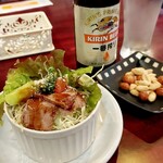 カフェレストラン人参 - プチココットセット (ローストビーフ)