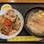 ぱいぱいのむら - 料理写真:宮古そば豚焼き肉丼セット