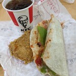 ケンタッキーフライドチキン - ツイスターとのセット