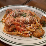 Osteria La Mandragola - ミートボールパスタ
