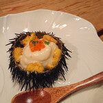 肴町 匙 - ガゼウニ　旬の野菜ピューレ