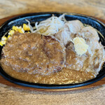 Kurinosato - ハンバーグ(トマトソース)とポークジンジャー