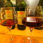 カスレ - ラ　ローザ　ディ　パーチナ　ロゼ　酸化防止剤ありとなし