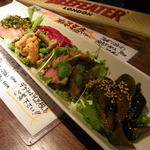 黒龍天神樓 - 前菜4種盛り