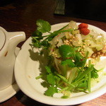 黒龍天神樓 - 具だくさん冷奴