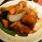 黒龍天神樓 - 黒酢仕立て酢豚