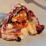 sio - 中にもいくらがたっぷり。いくらの塩味もあるけれどチーズクリームソースでまろやかにいただけたすごいバランス感☆ 贅沢な一品、牛蒡の風味も好き♡後から思い出すくらい印象深いお料理でしたね～