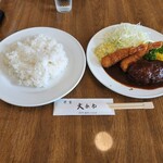 洋食 大かわ - 料理写真:デラックスランチ980円